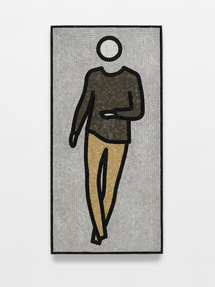 Dance 4 figure 4 step 2. | Julian Opie